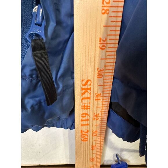 Helly Hansen Mens Jacket Medium Blue Nylon Packable Rain Jacket - Picture 9 of 10